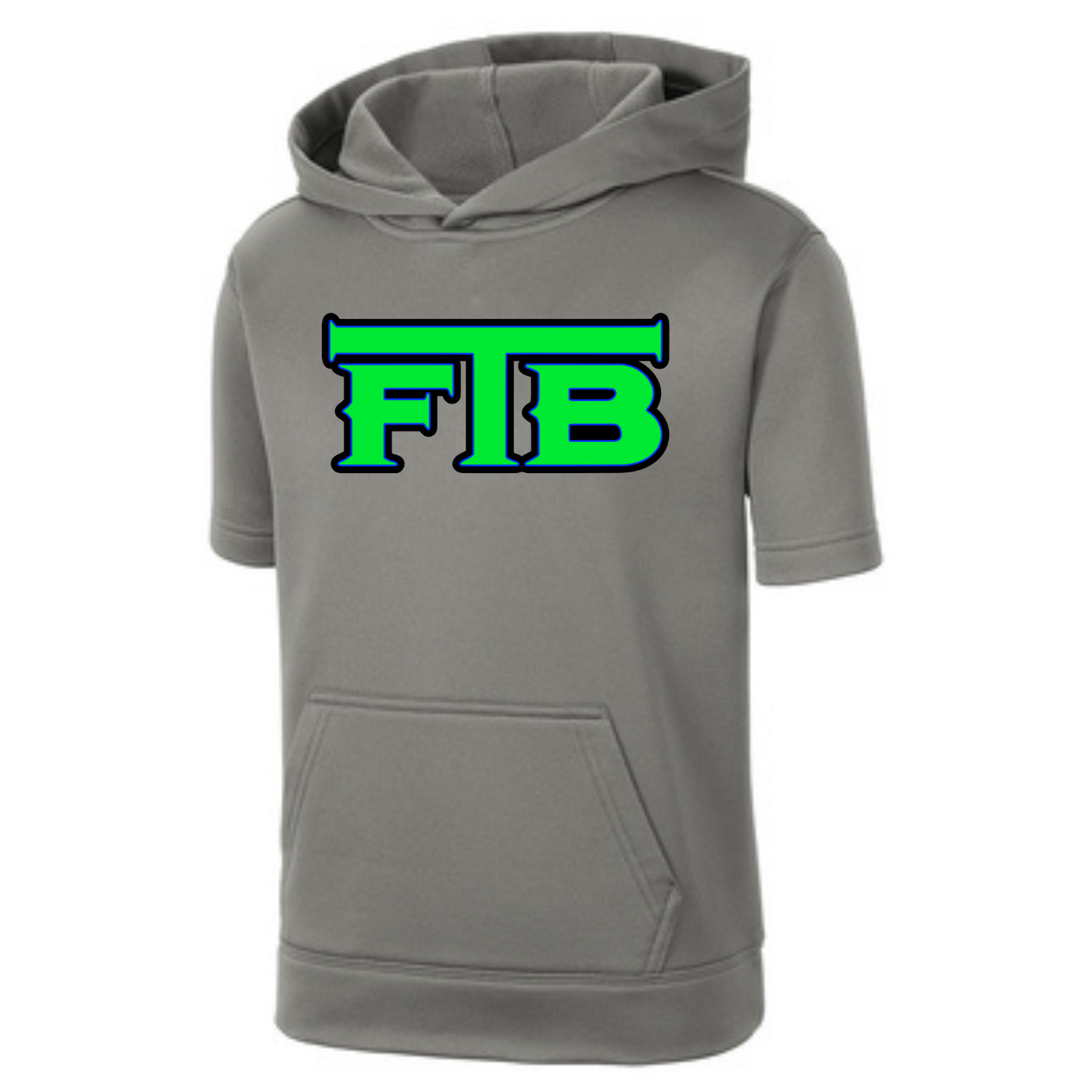 FTB Dri-Wick Short Sleeve Hoodie Youth
