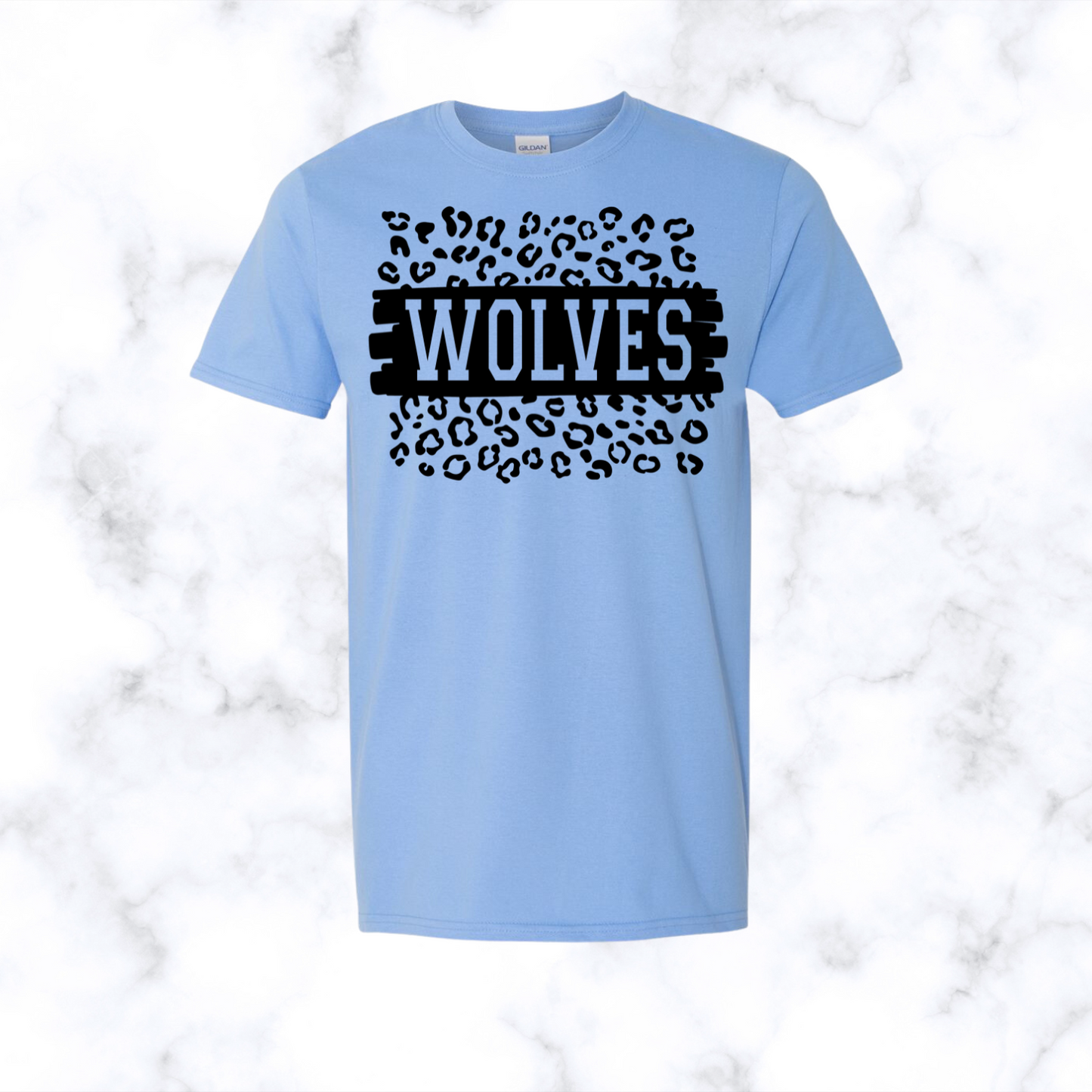 Wolves Leopard Tee Adult