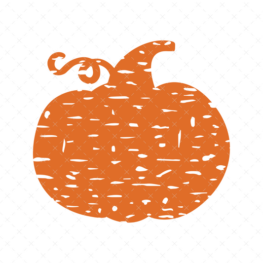 Pumpkin Grunge - DTF Transfer
