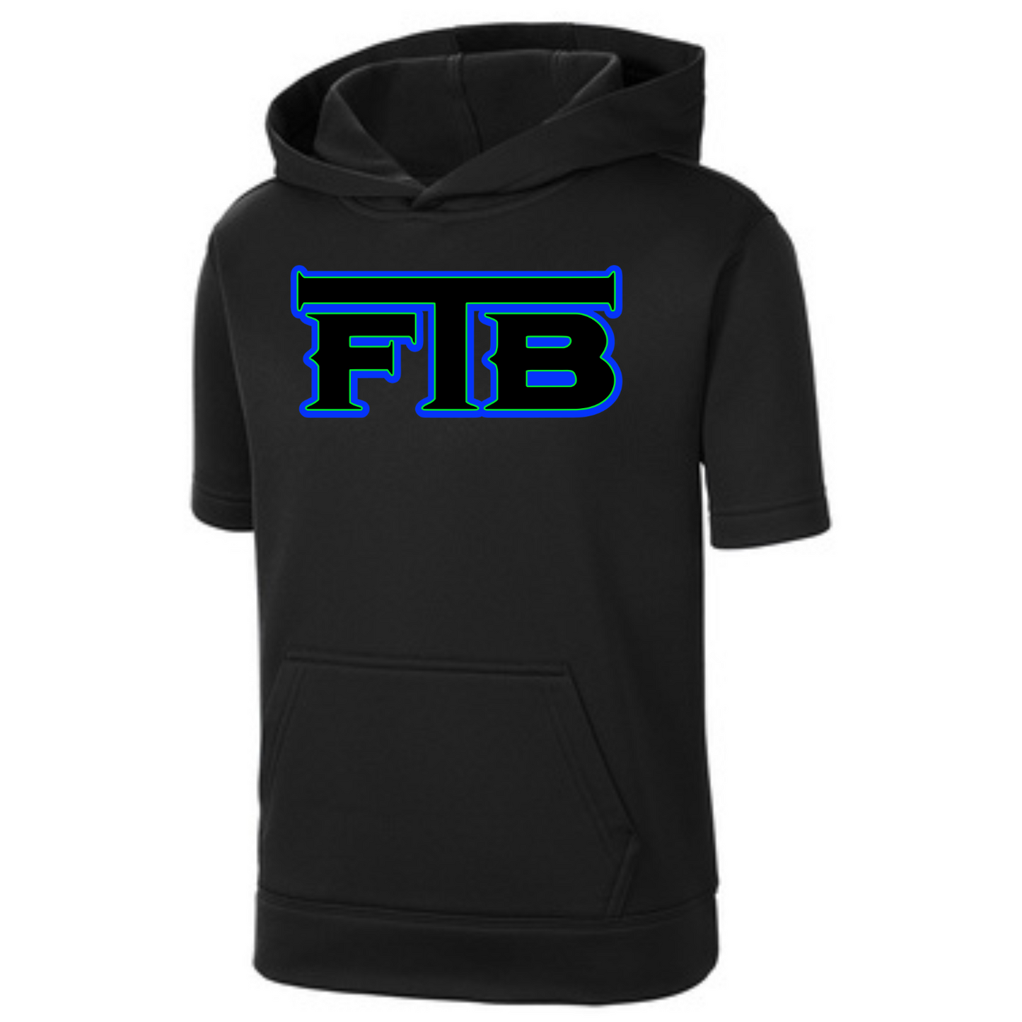 FTB Dri-Wick Short Sleeve Hoodie Youth