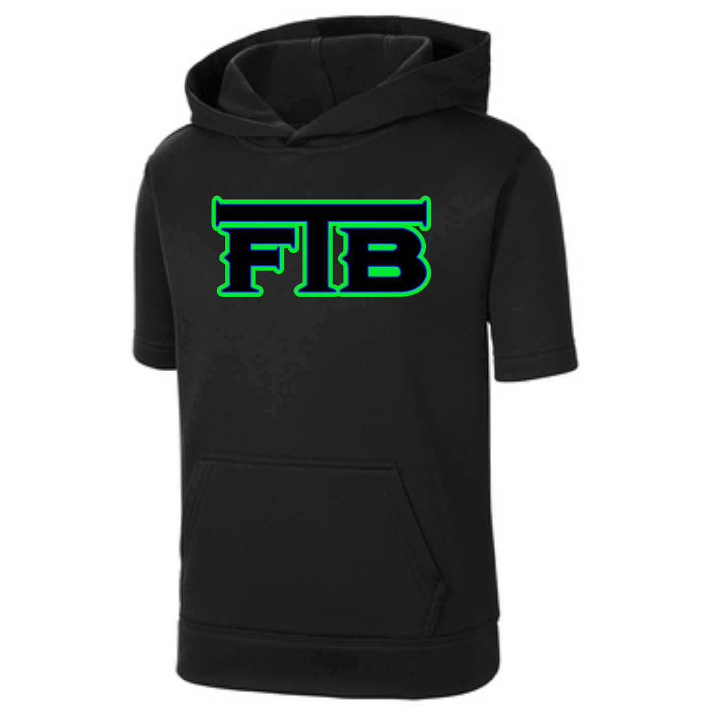 FTB Dri-Wick Short Sleeve Hoodie Youth