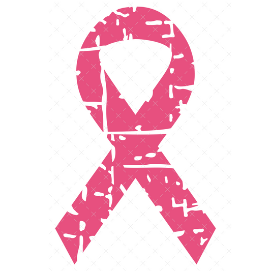 Breast Cancer Ribbon - DTF Transfer