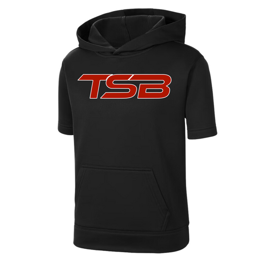TSB Adult Short Sleeve Hooded Pullover