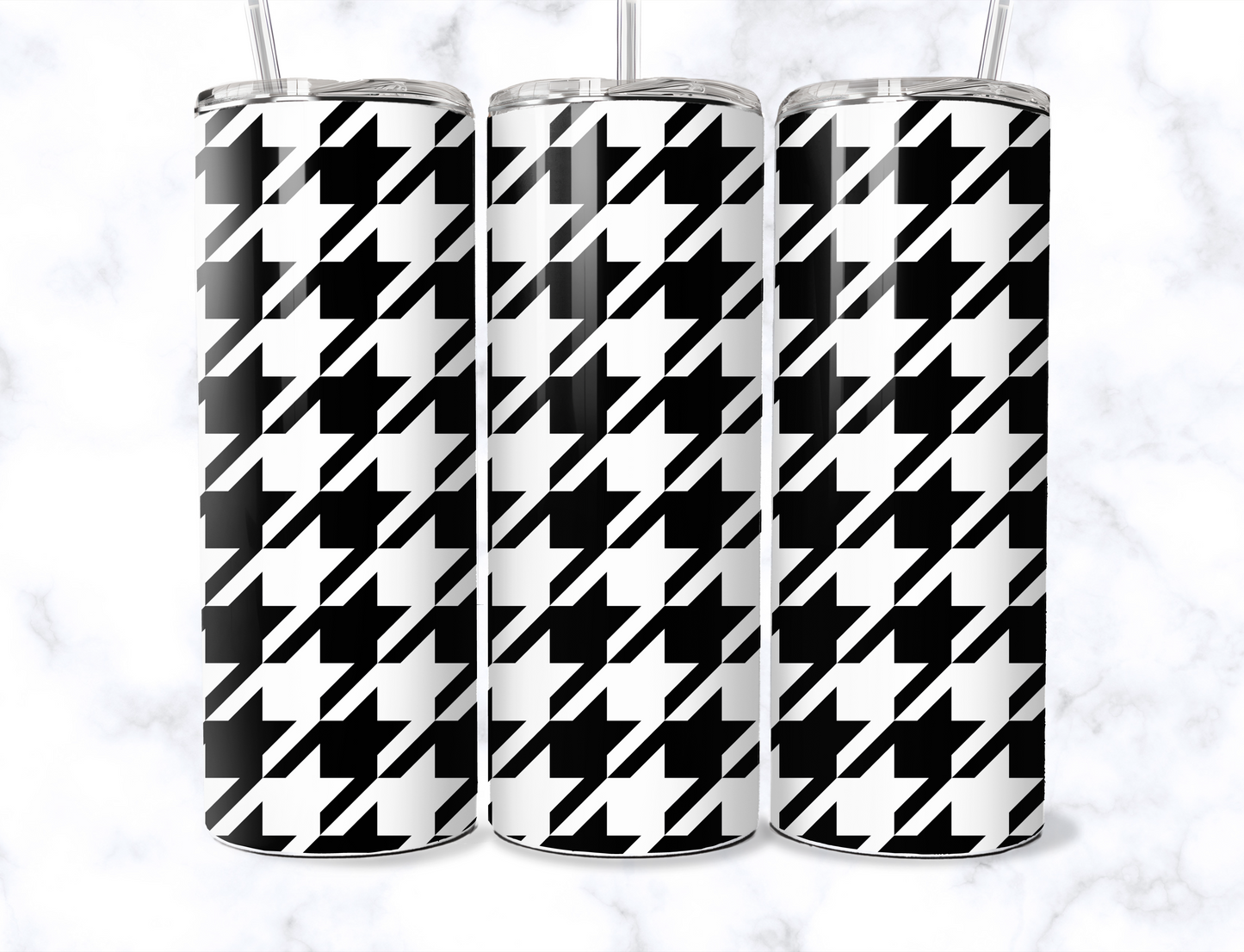 Houndstooth Tumbler