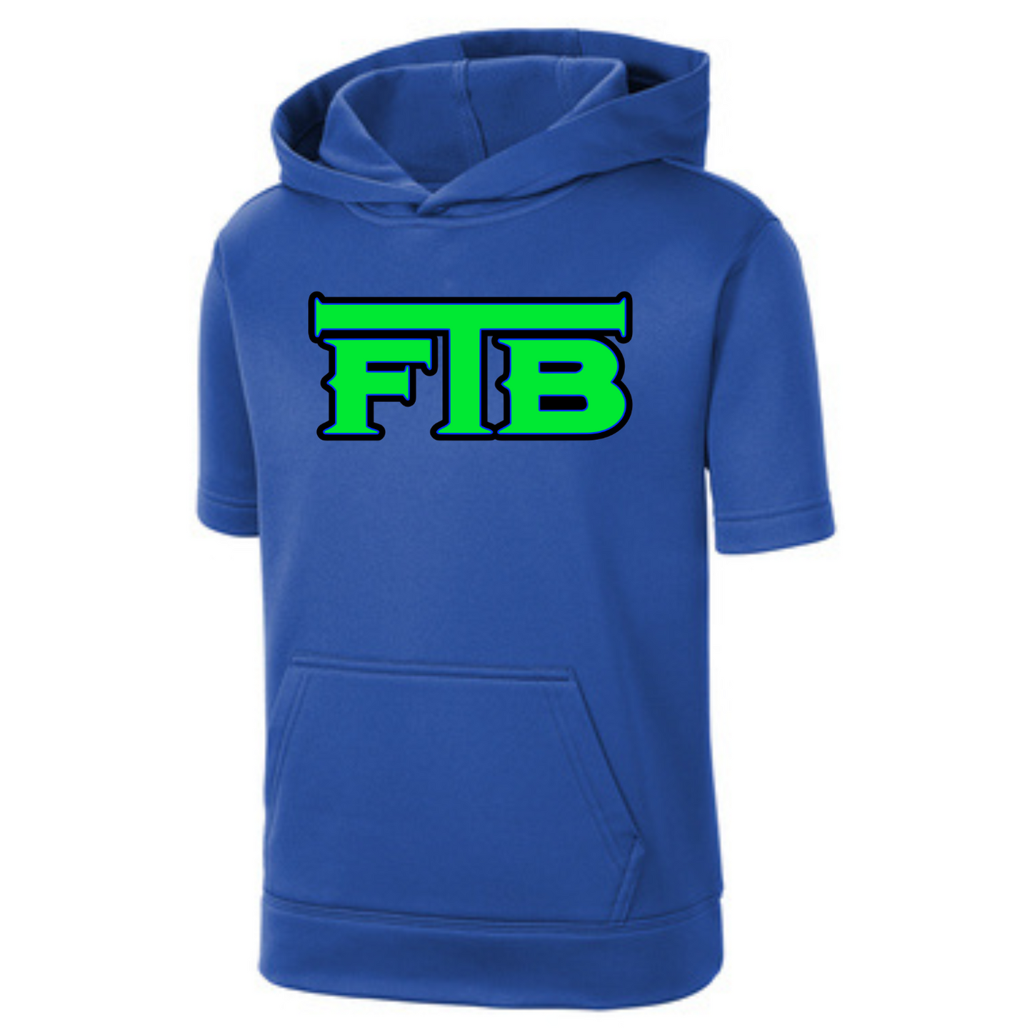 FTB Dri-Wick Short Sleeve Hoodie Youth