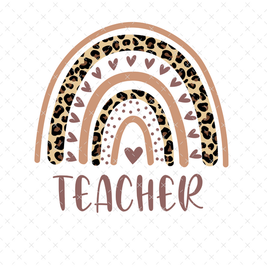 Teacher Rainbow - DTF Transfer