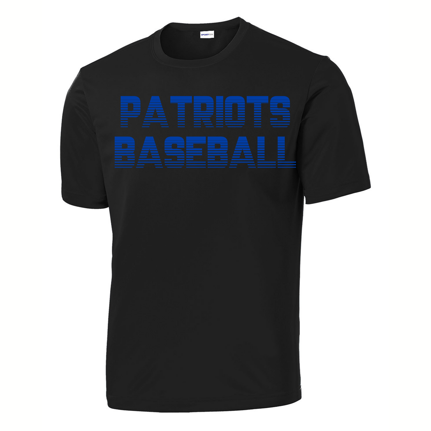 Patriots Baseball Youth Short Sleeve Dri-Wick Tee