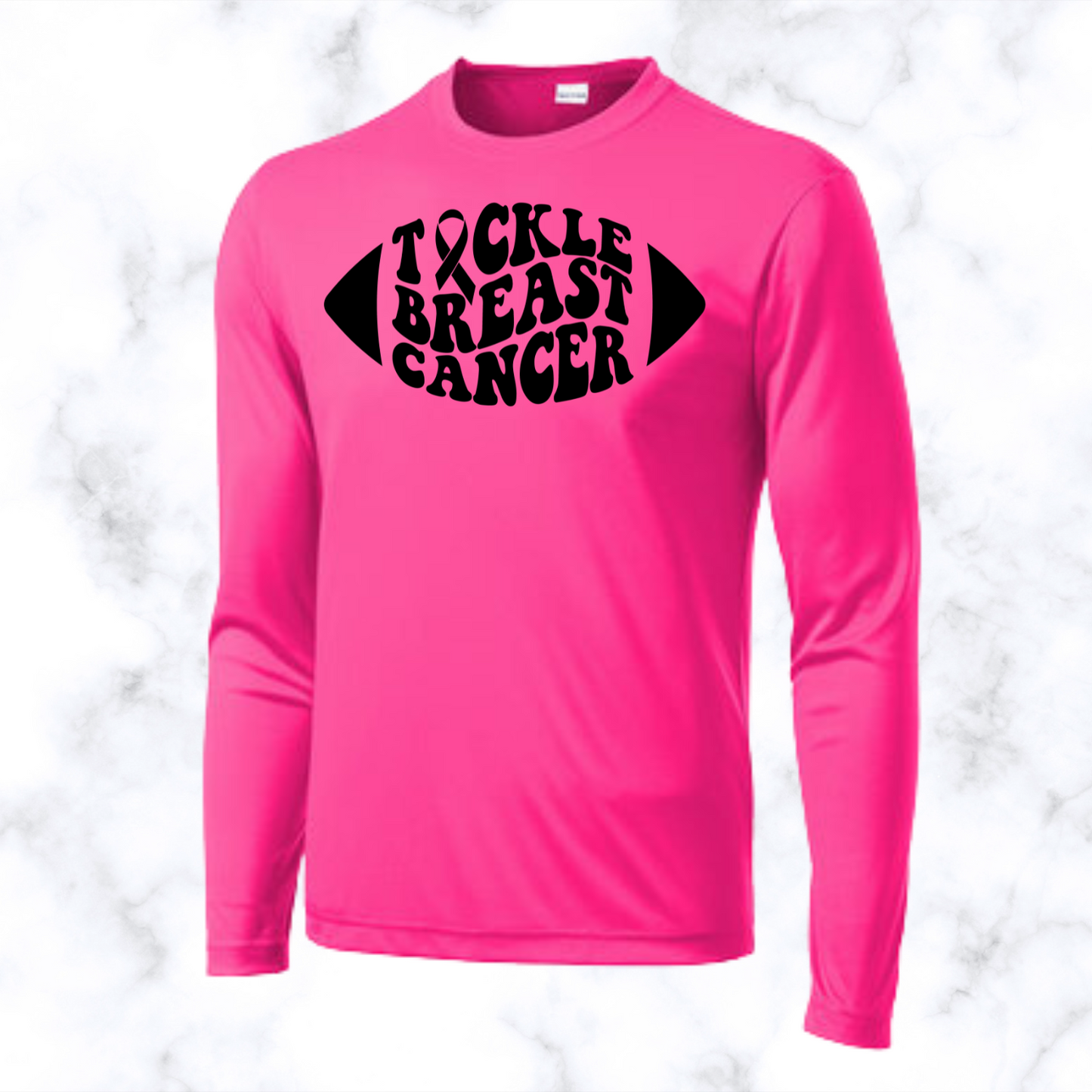 Tackle Breast Cancer Dri-Wick Tee Youth