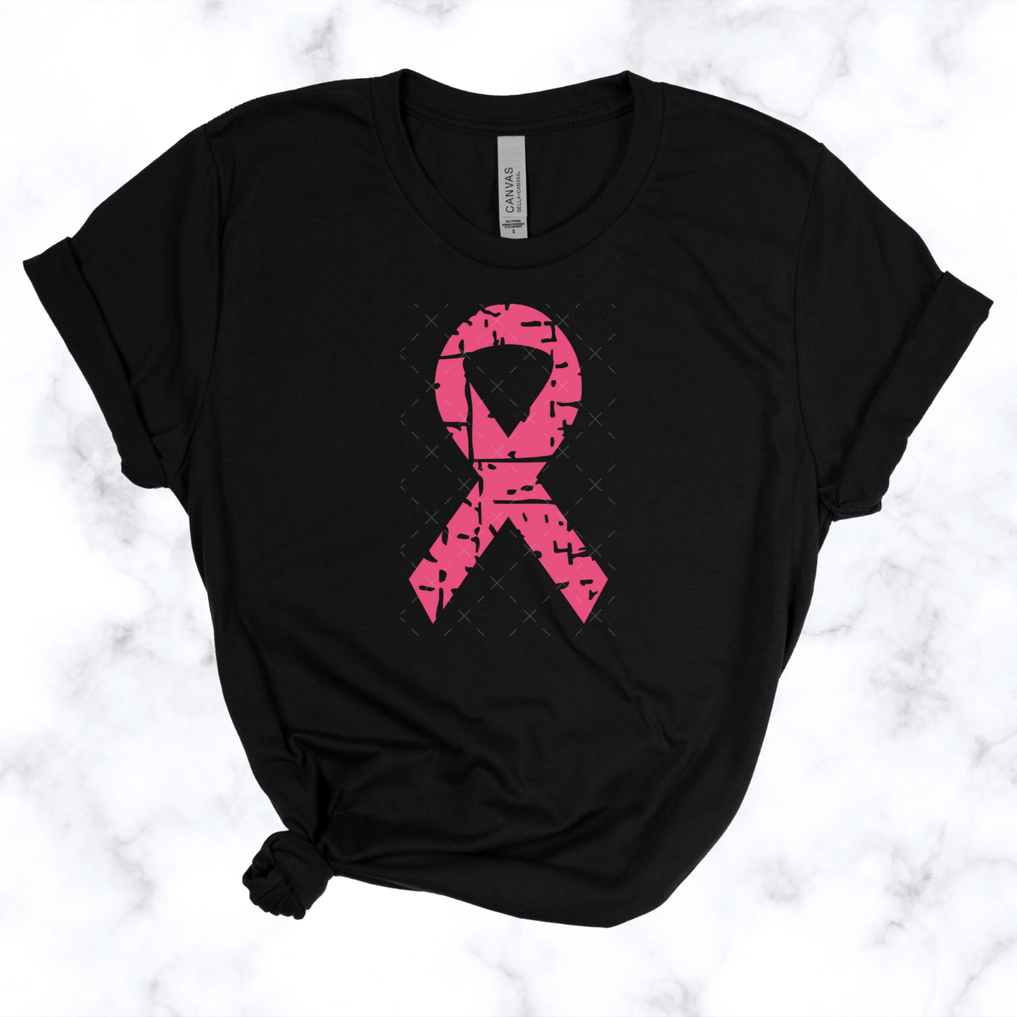 Breast Cancer Ribbon Tee Youth