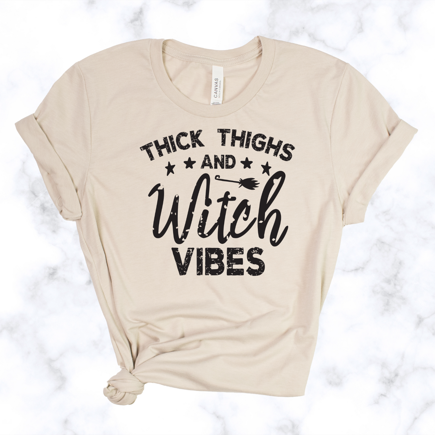 Thick Thighs + Witch Vibes Tee