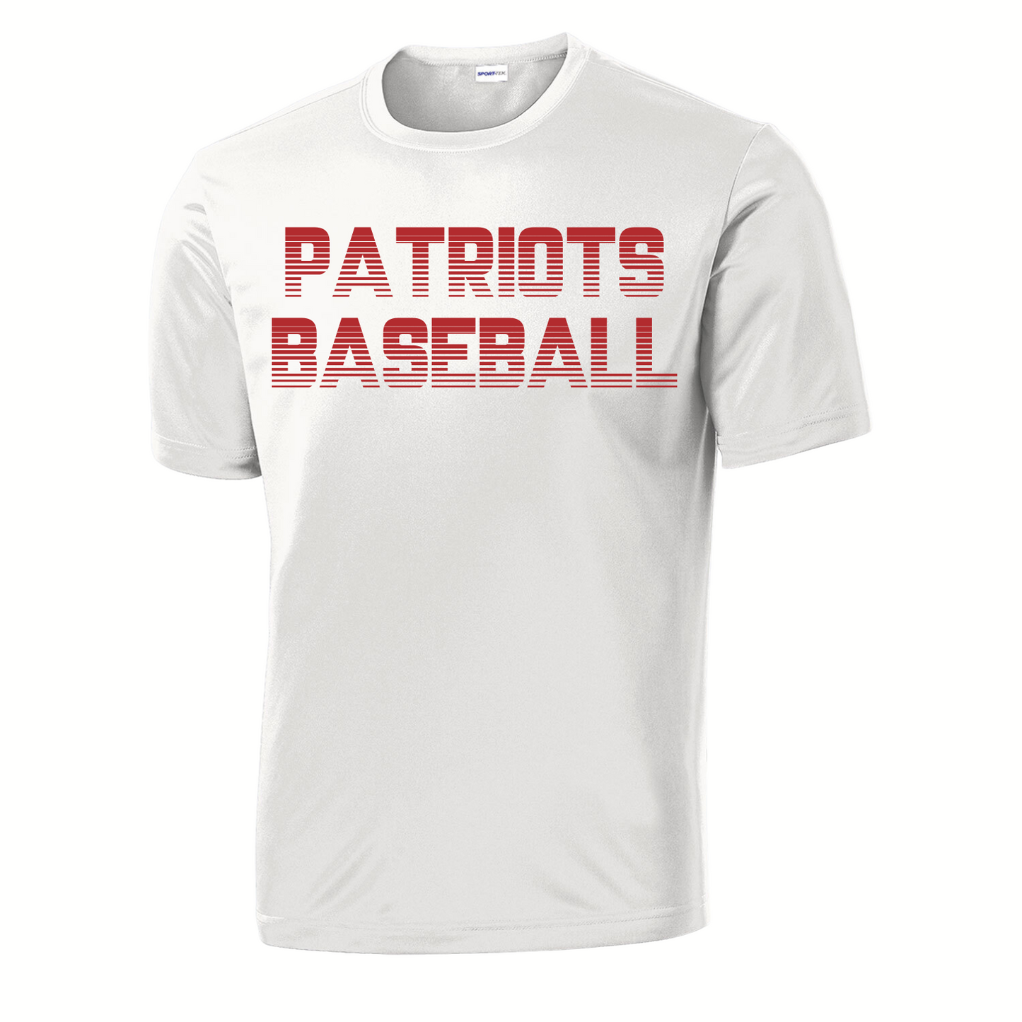 Patriots Baseball Youth Short Sleeve Dri-Wick Tee