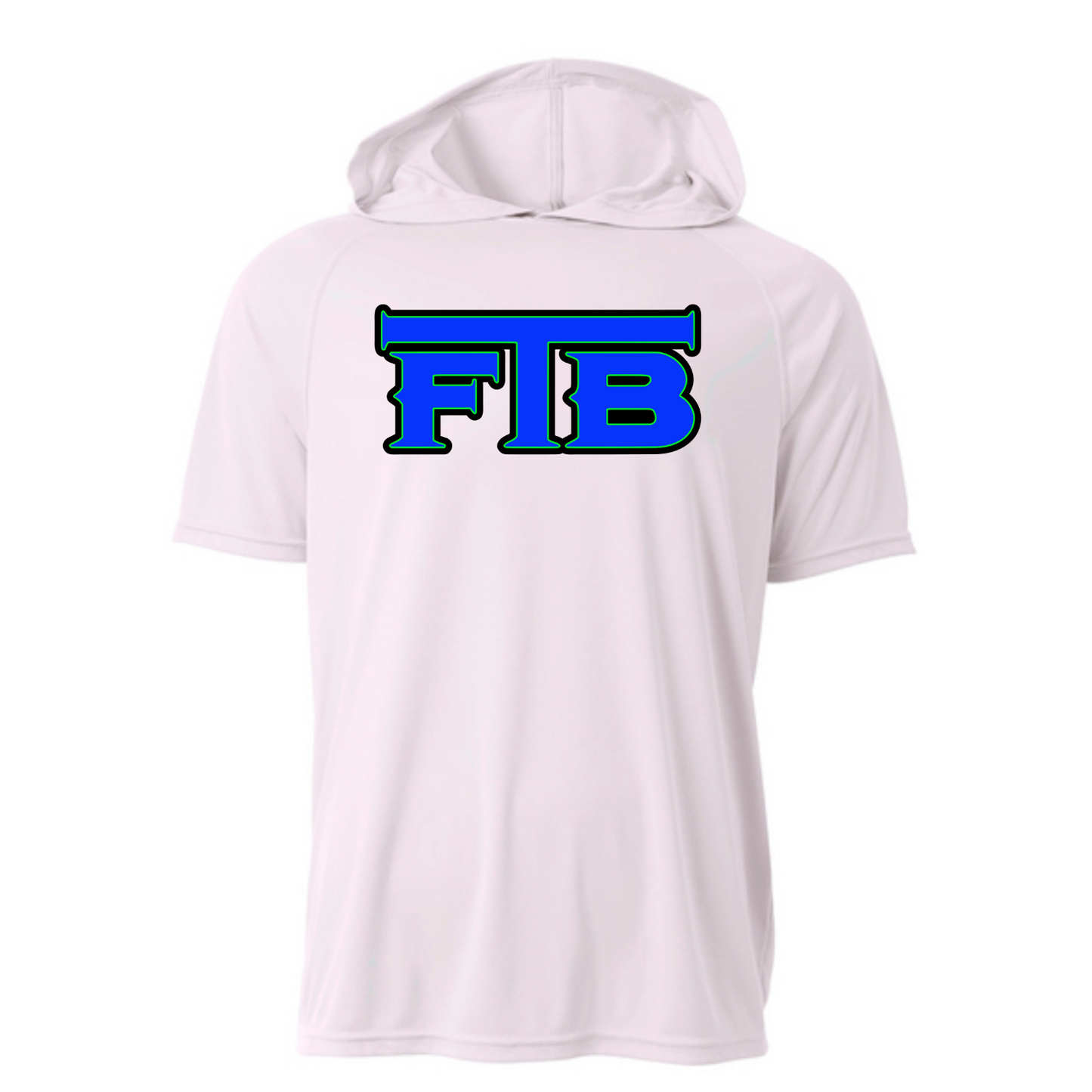FTB Dri-Wick Short Sleeve Hooded T-Shirt Adult
