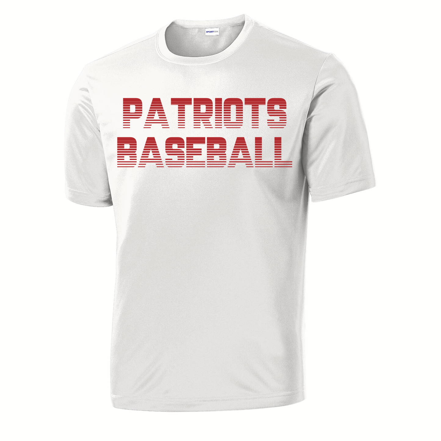 Patriots Baseball Adult Short Sleeve Dri-Wick Tee