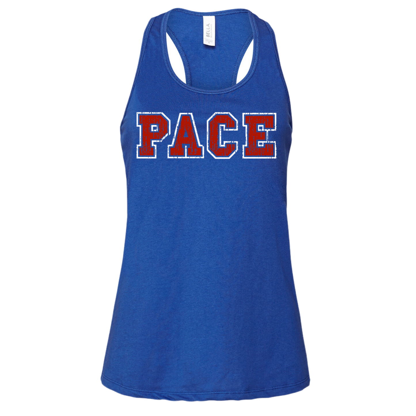 Pace Distressed Racerback Tank