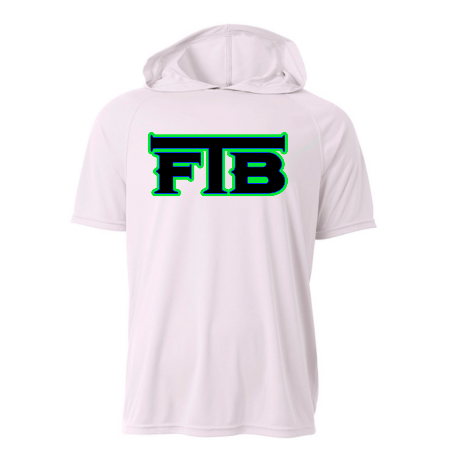 FTB Dri-Wick Short Sleeve Hooded T-Shirt Adult