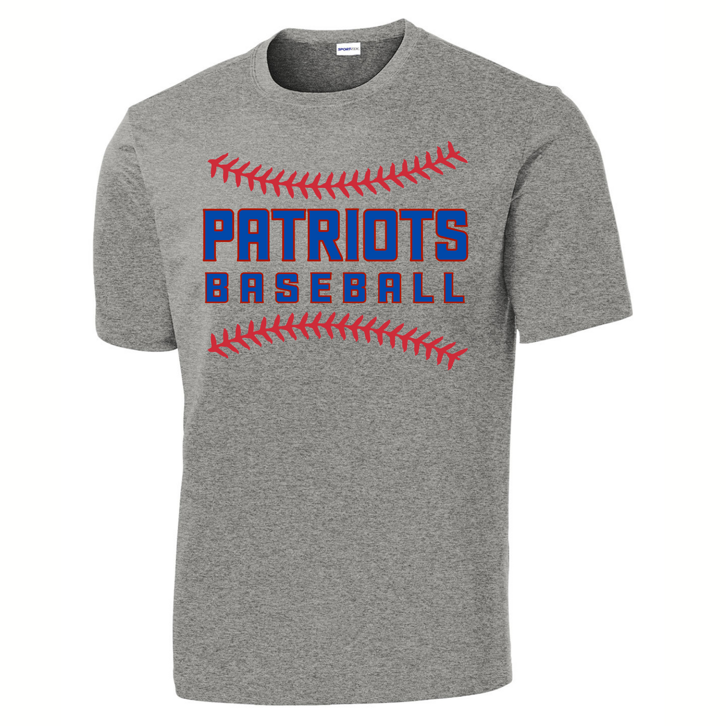 Patriots Baseball Stitching Youth Short Sleeve Tee
