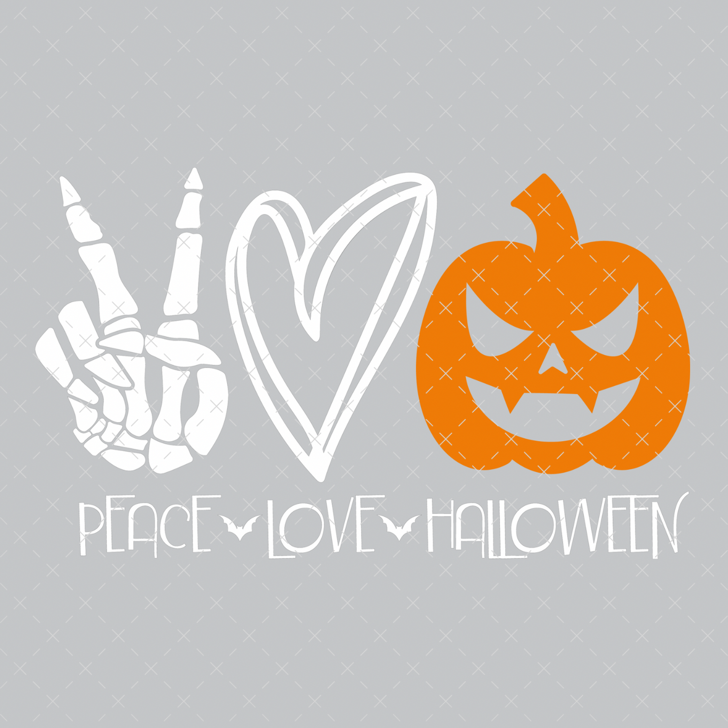 Peace Love Halloween - DTF Transfer
