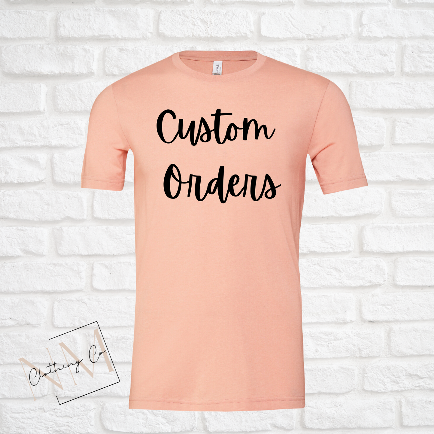 Custom Tee's - Front + Back design (Adult)