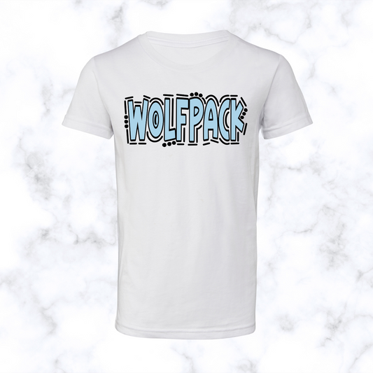 Wolfpack Doodle Tee Youth