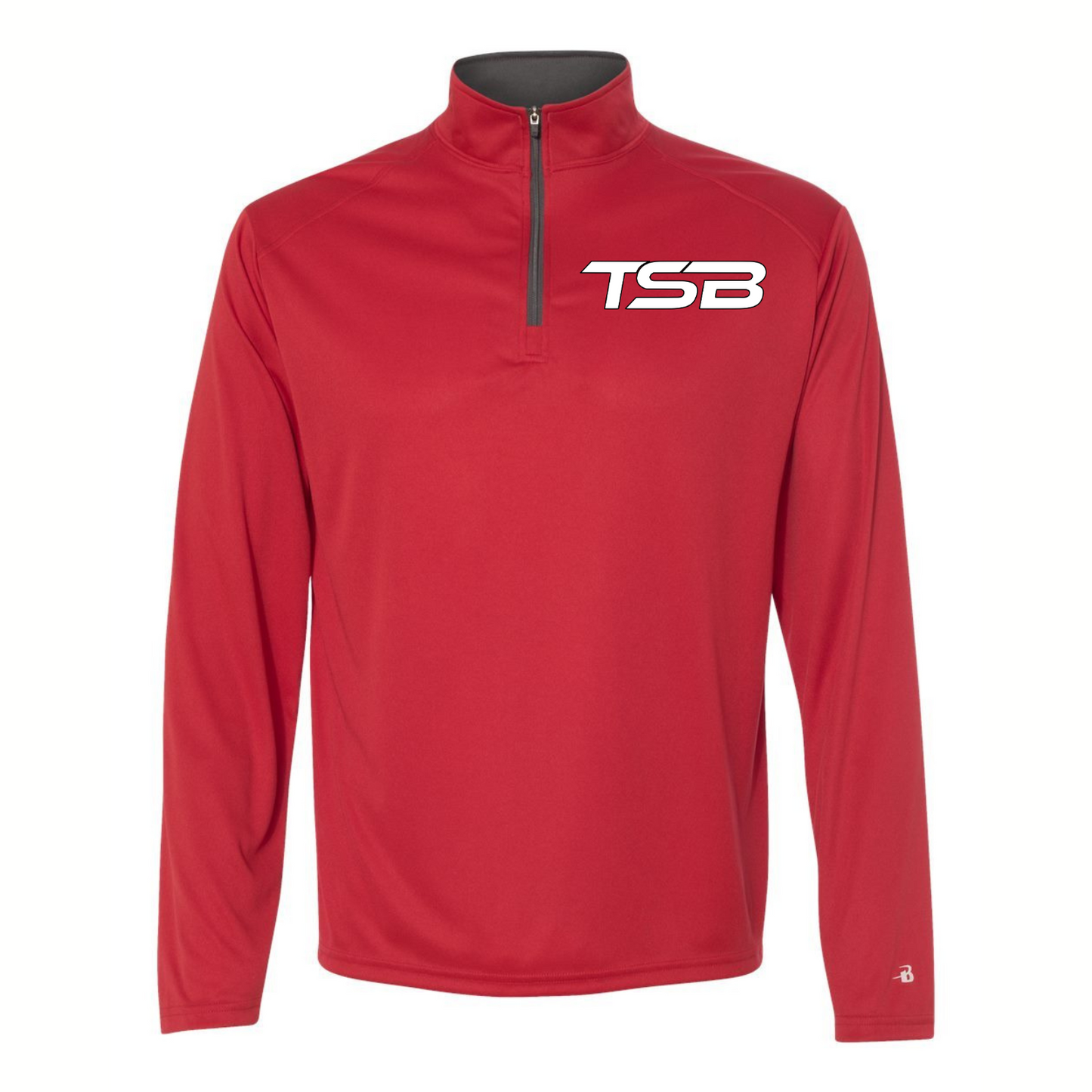 TSB Adult 1/4 Zip Long Sleeve Pullover