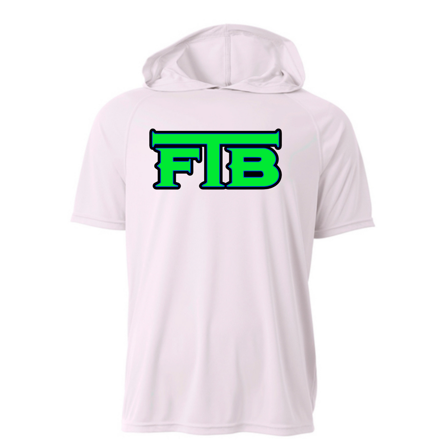 FTB Dri-Wick Short Sleeve Hooded T-Shirt Adult