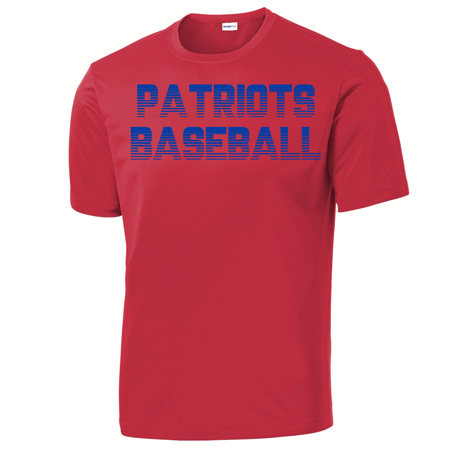 Patriots Baseball Youth Short Sleeve Dri-Wick Tee