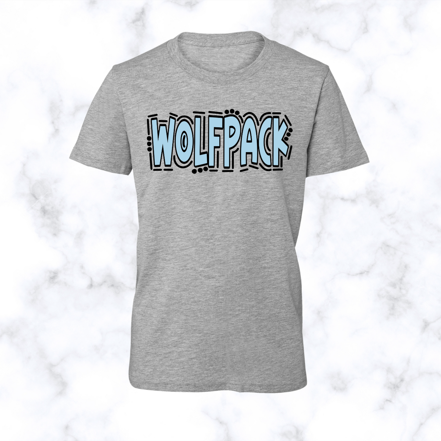 Wolfpack Doodle Tee Youth