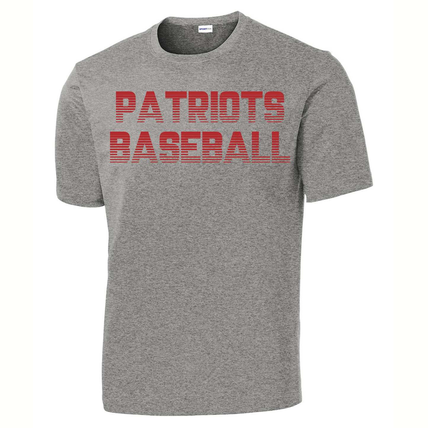 Patriots Baseball Youth Short Sleeve Dri-Wick Tee