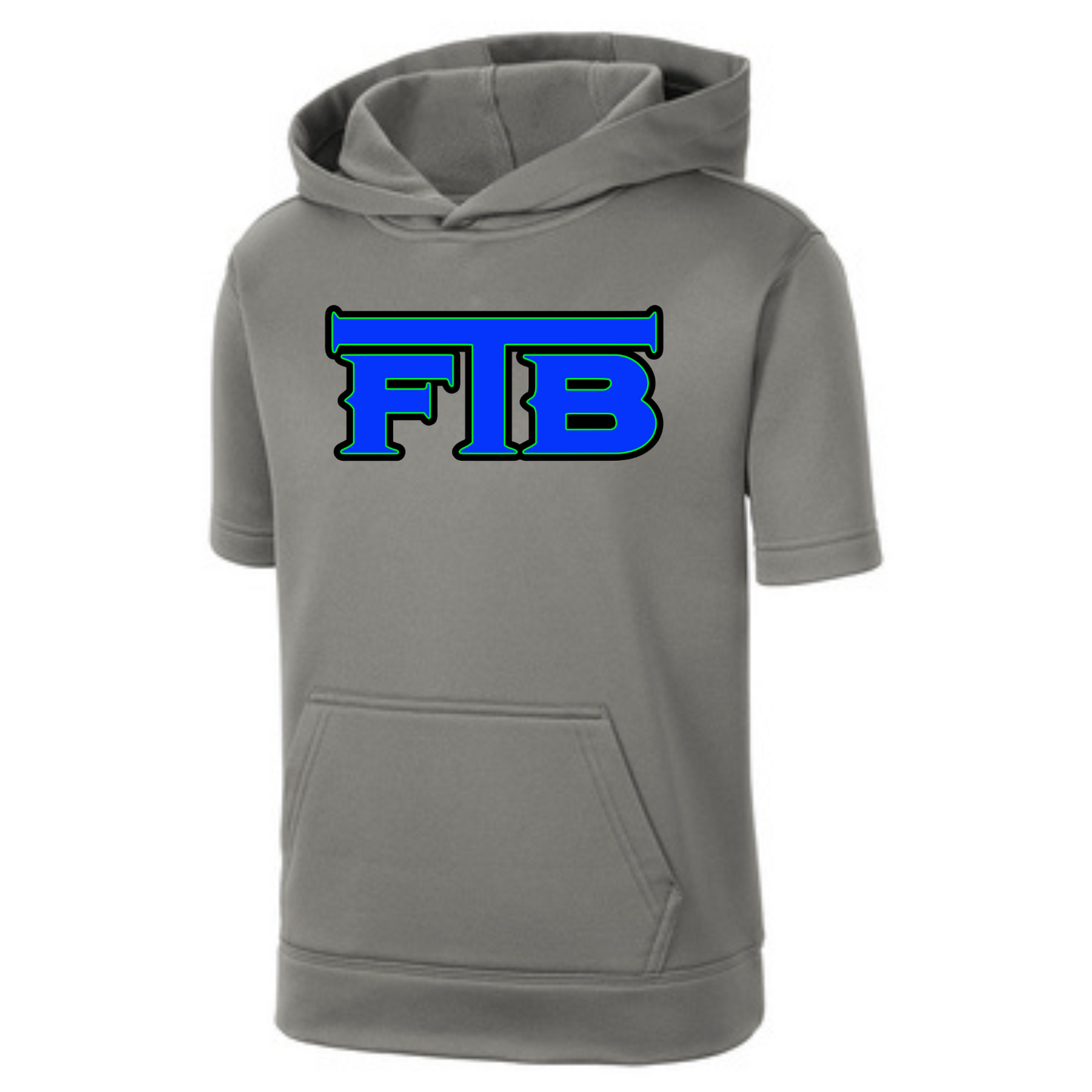 FTB Dri-Wick Short Sleeve Hoodie Youth