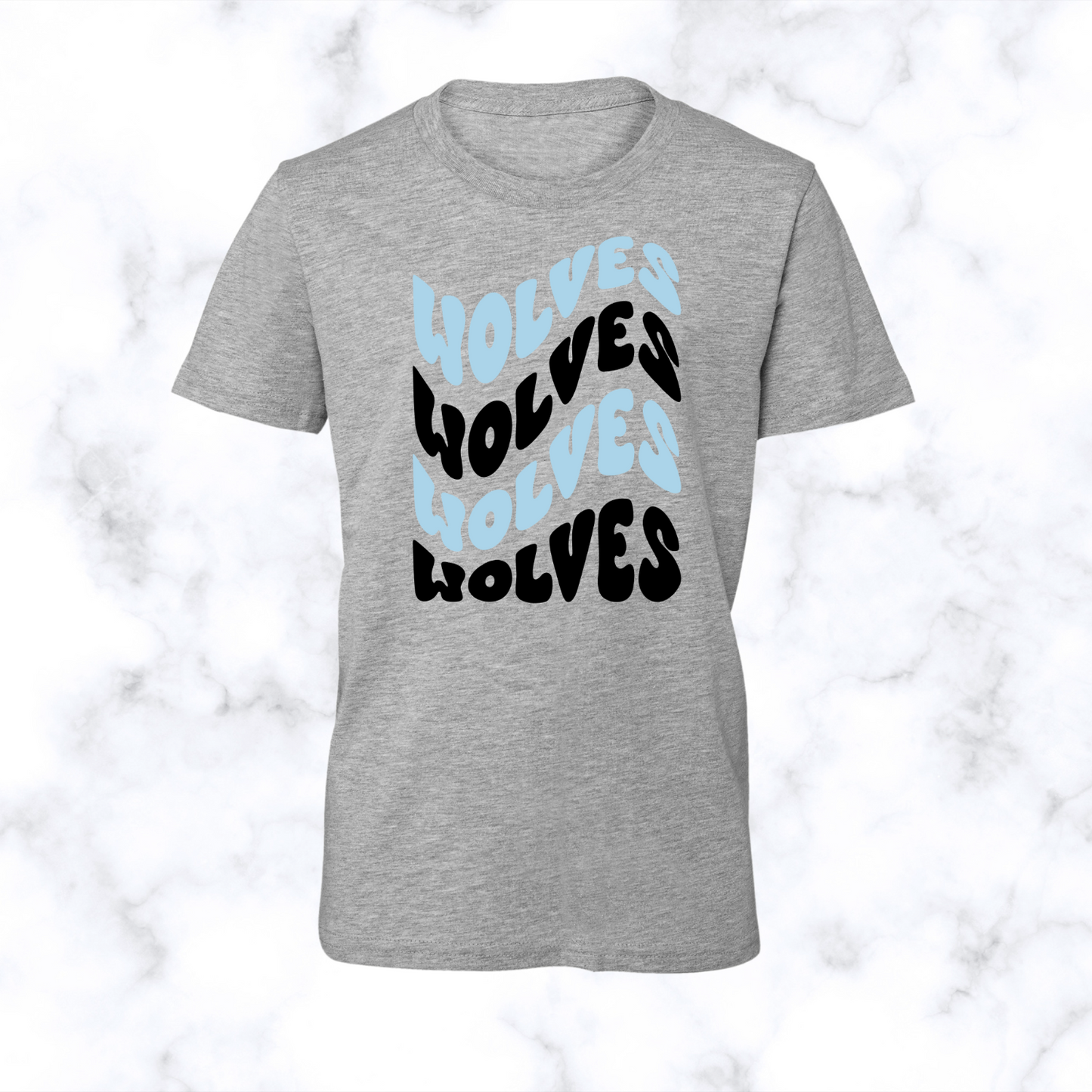 Wolves Wavy Tee Youth