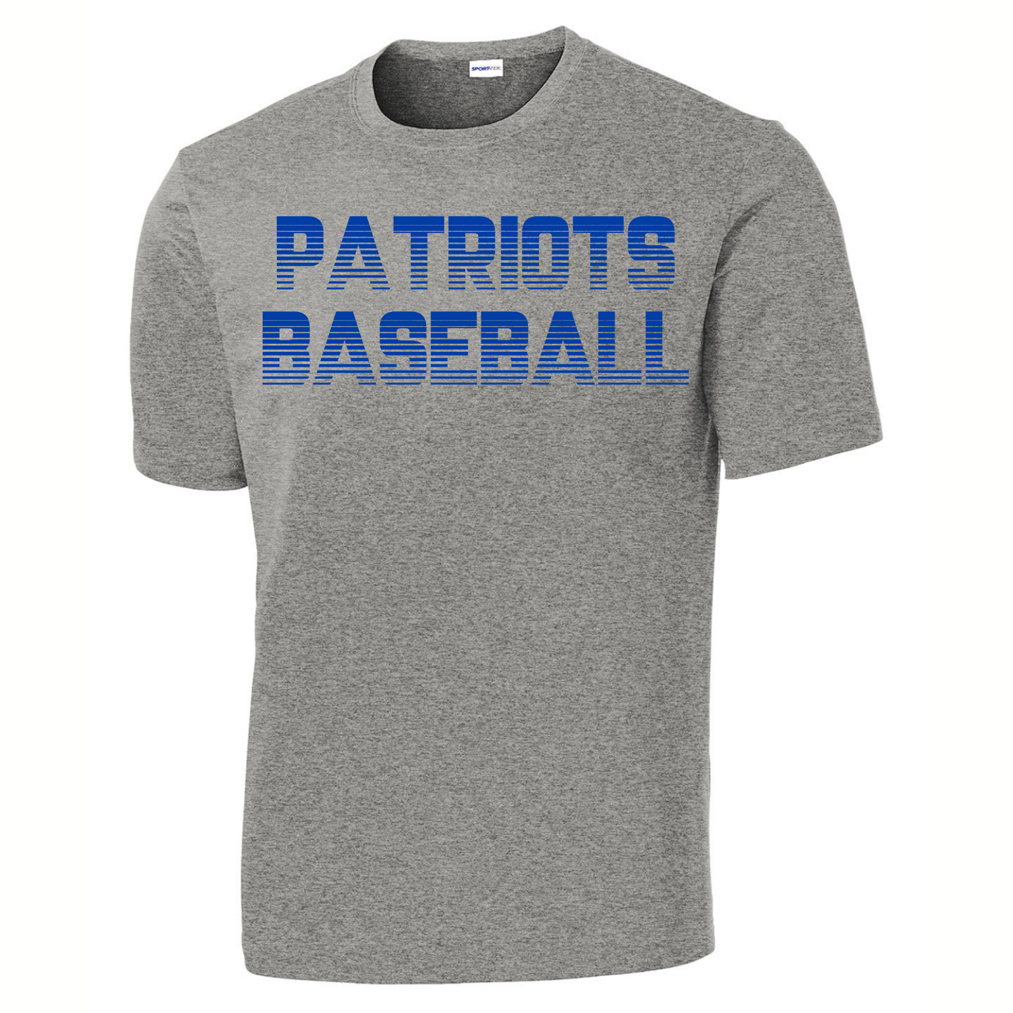 Patriots Baseball Adult Short Sleeve Dri-Wick Tee