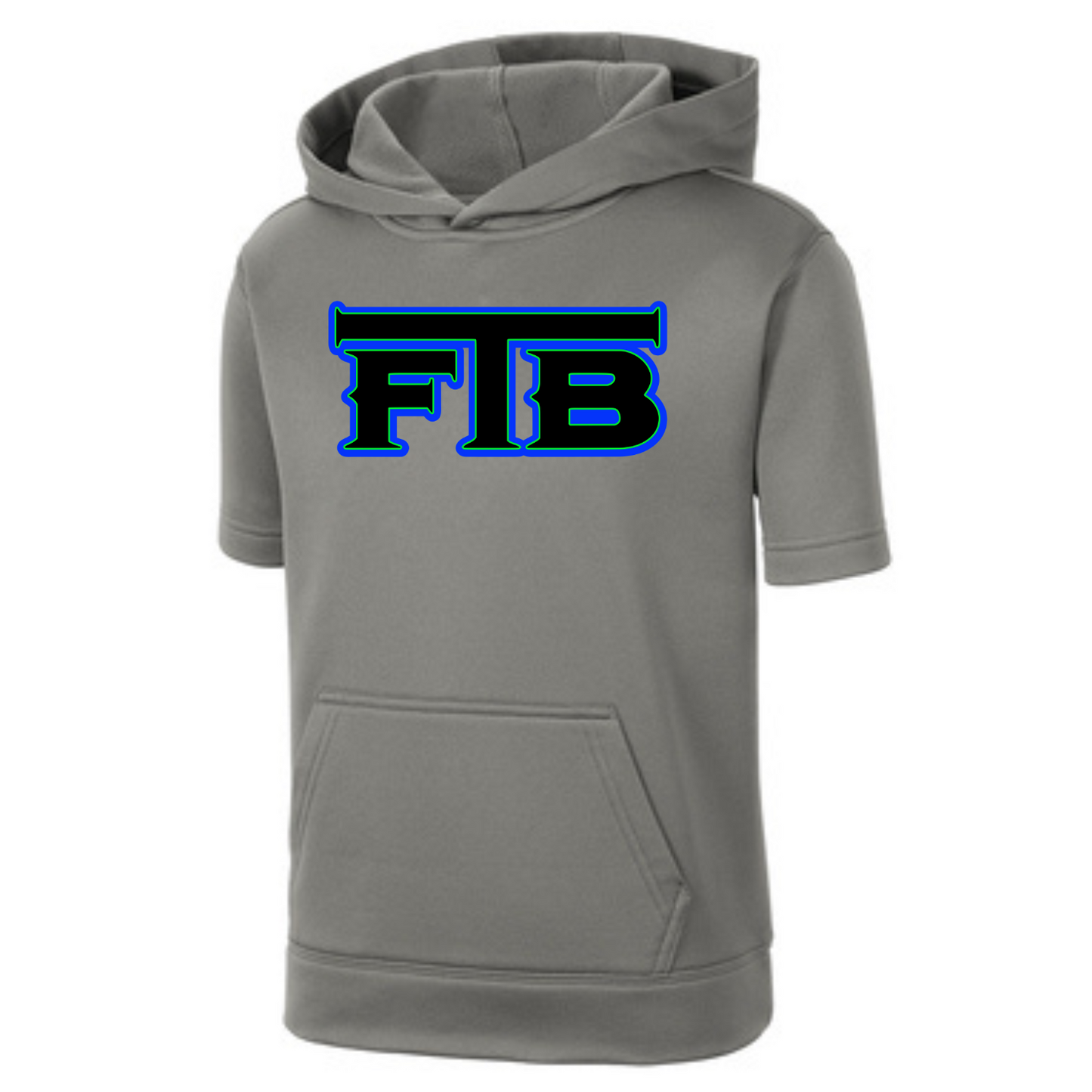 FTB Dri-Wick Short Sleeve Hoodie Youth