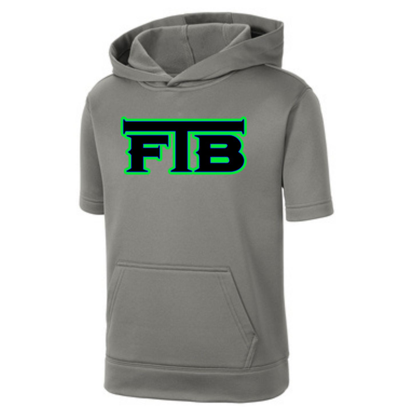 FTB Dri-Wick Short Sleeve Hoodie Youth