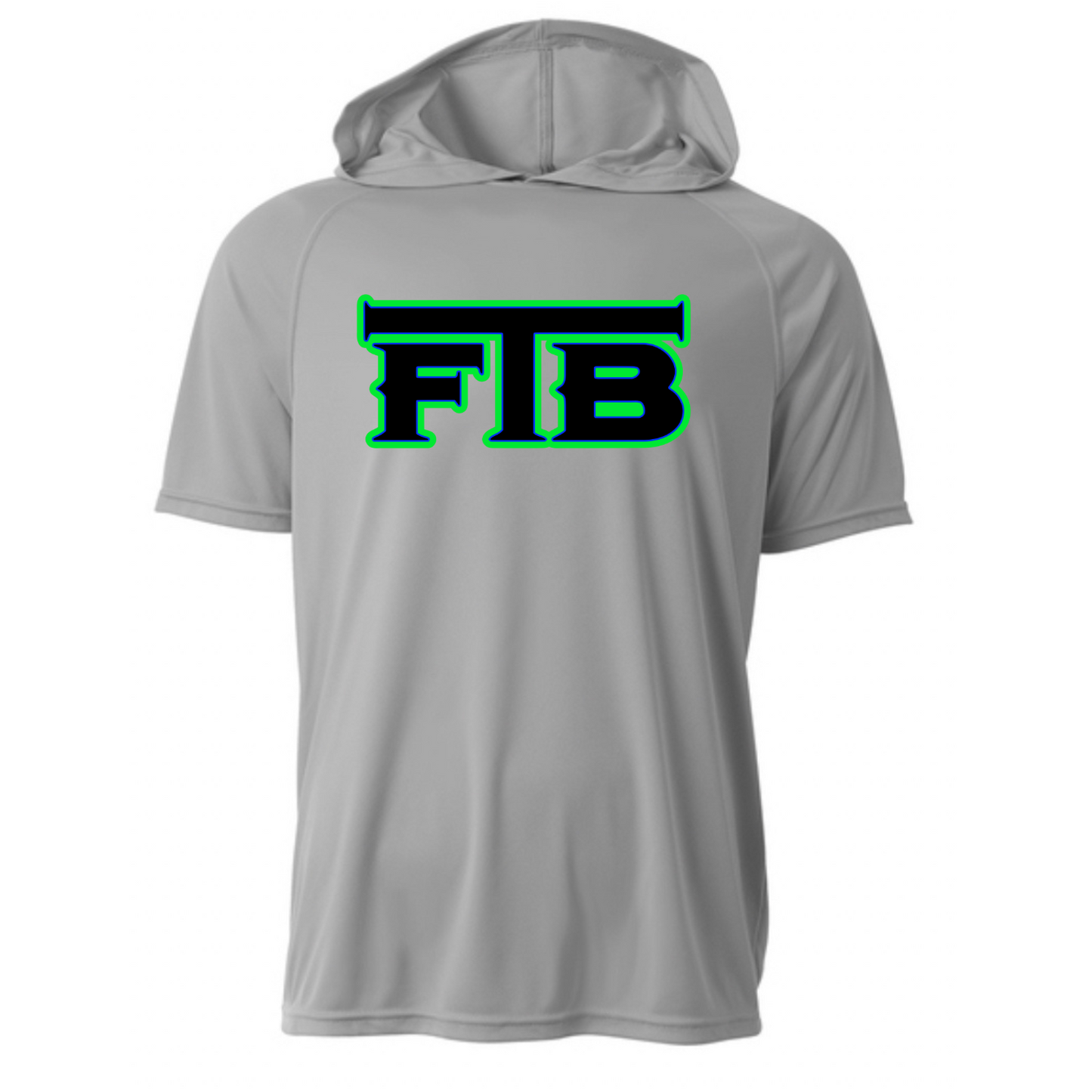 FTB Dri-Wick Short Sleeve Hooded T-Shirt Adult