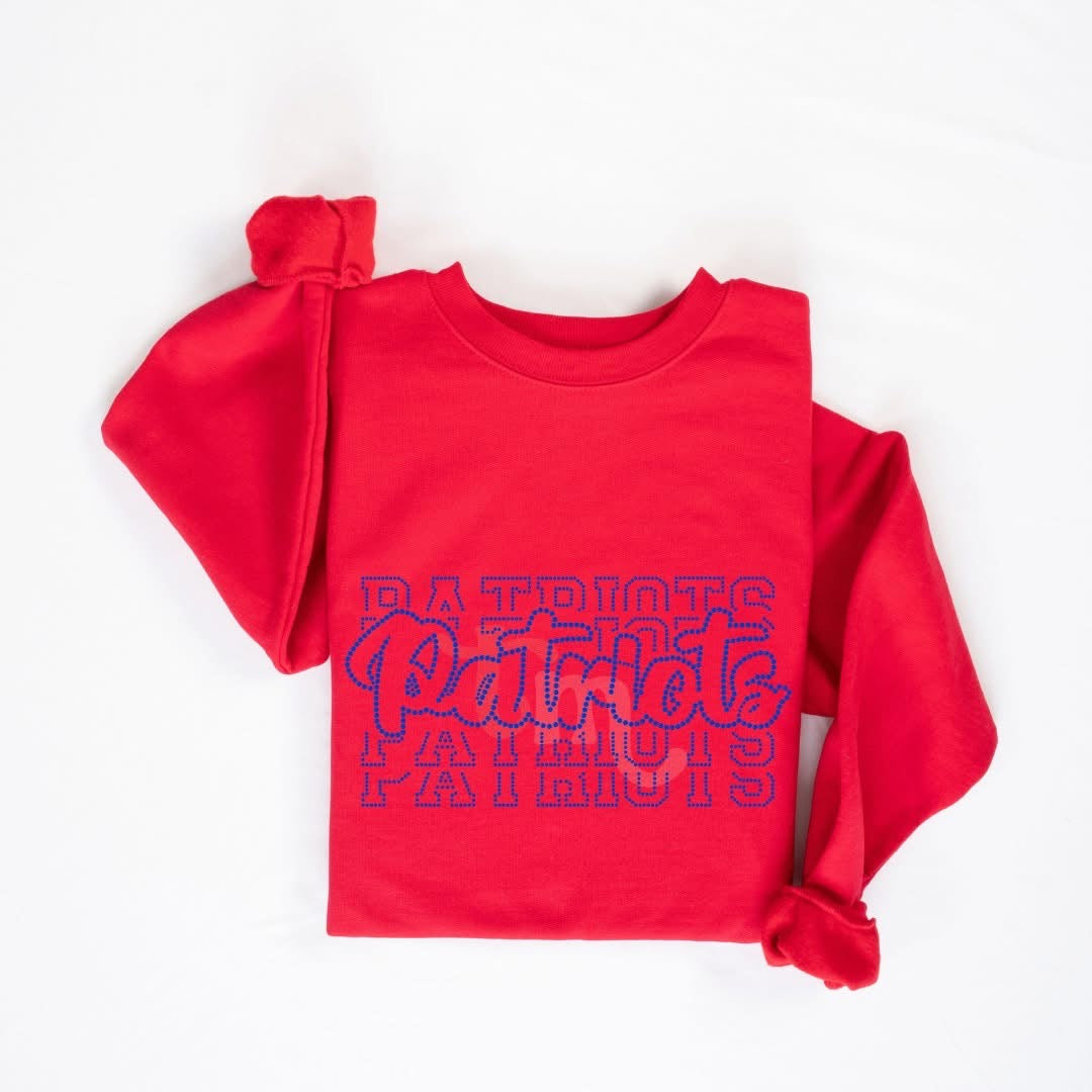 Patriots Stacked Spangle