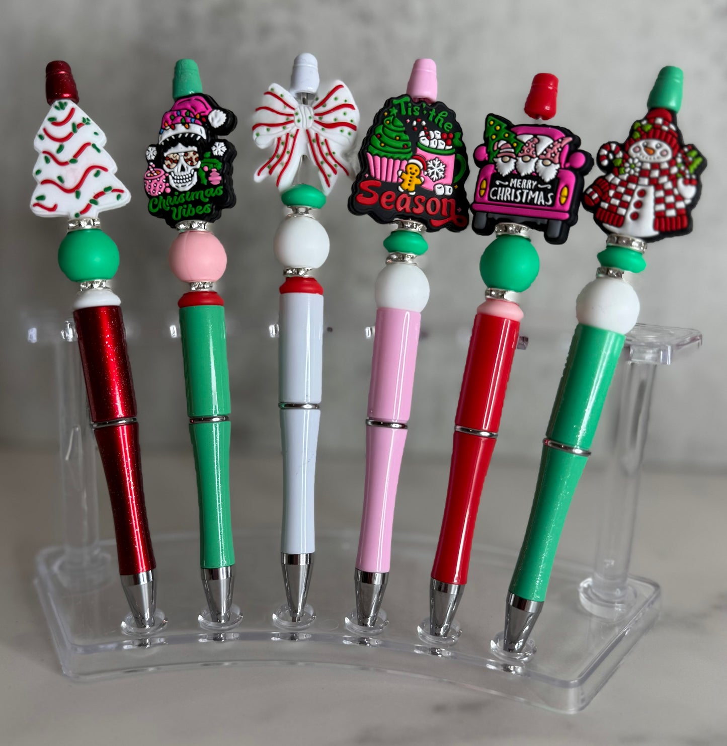 Christmas Beaded Pen