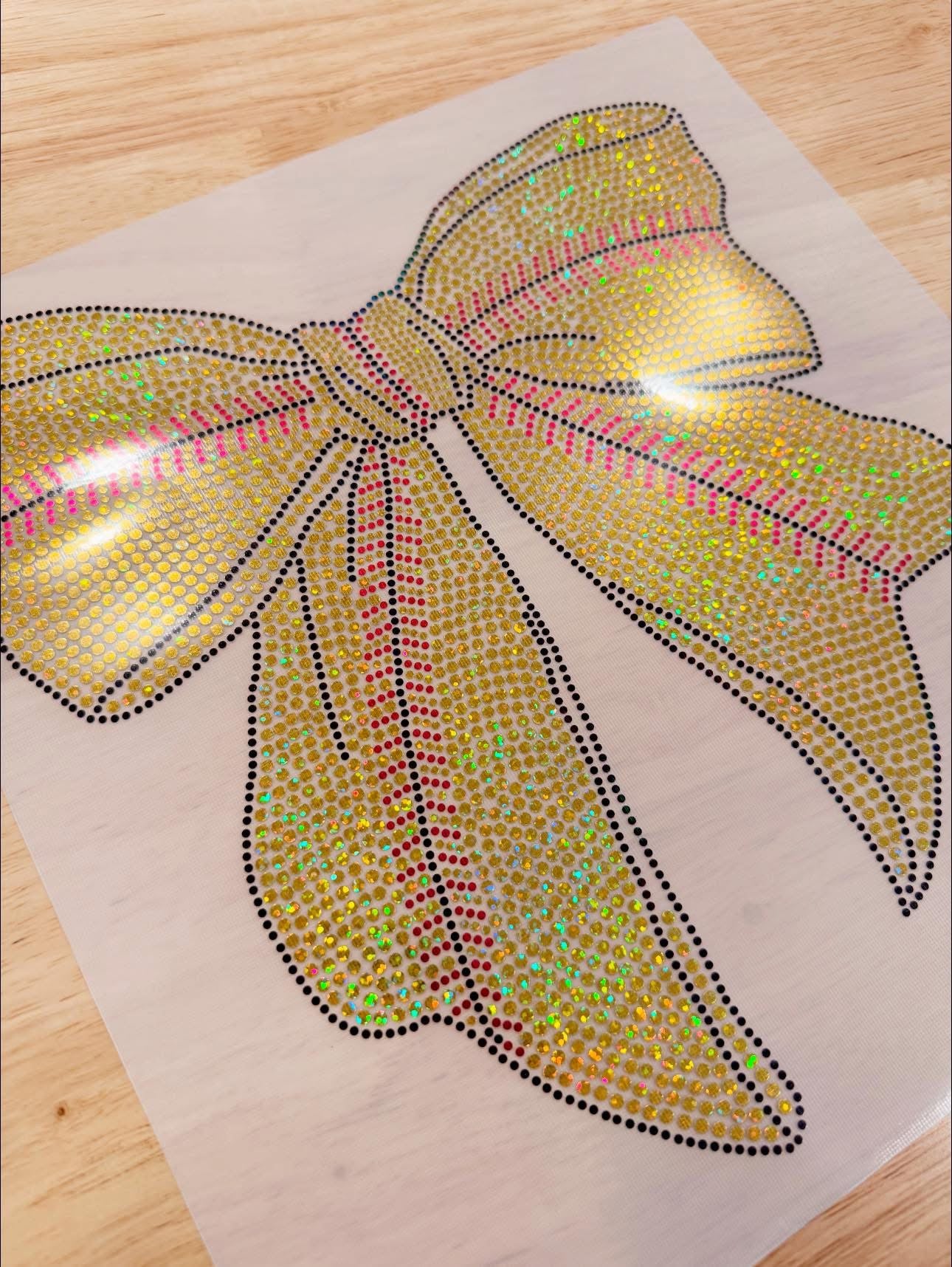 Softball Bow Spangle