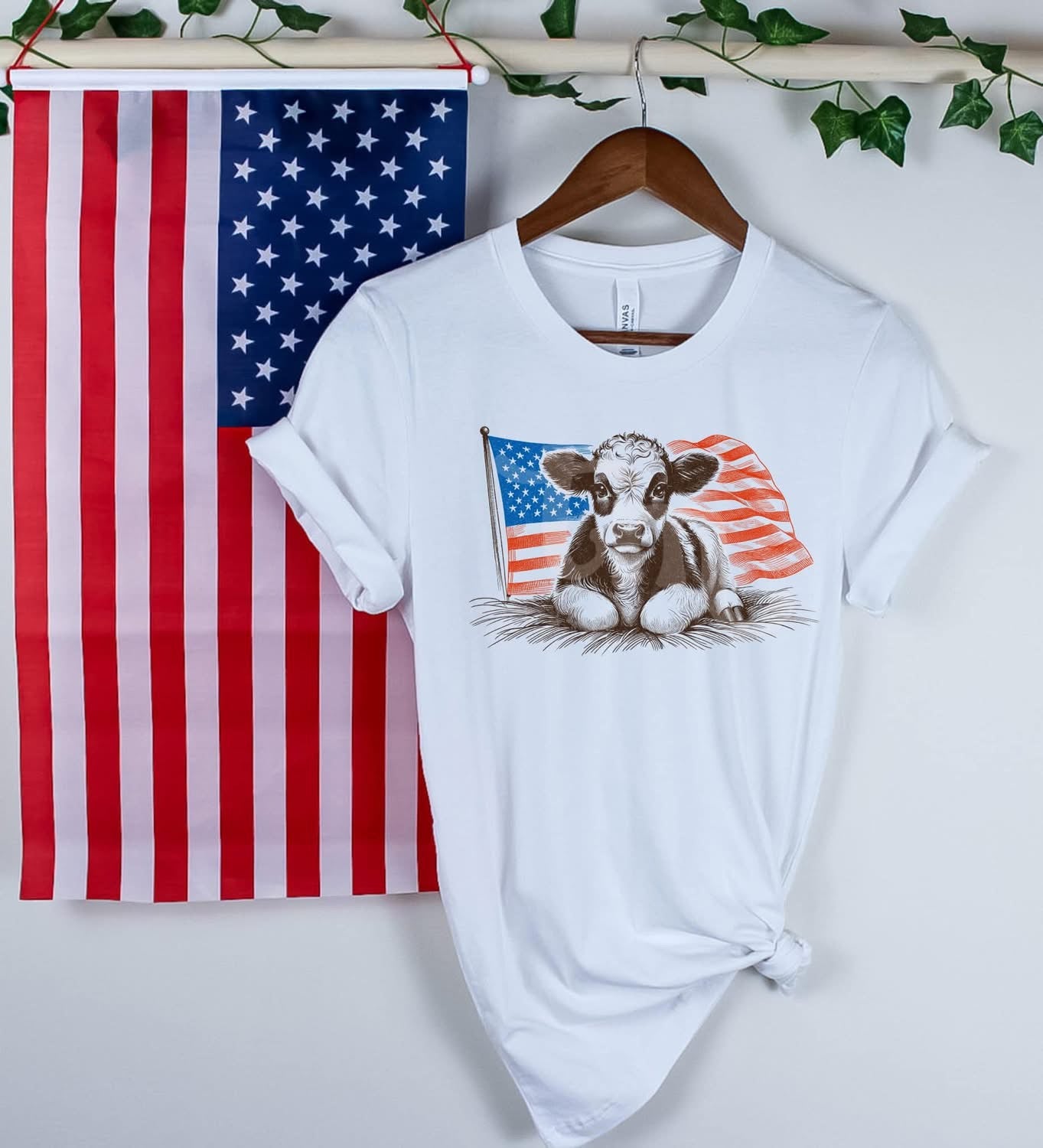 American Flag Calf Adult