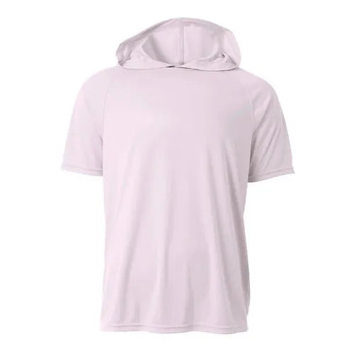 Custom Dri-Wick Short Sleeve Hooded T-Shirt Adult