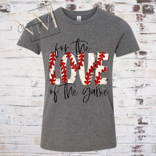 Baseball For The Love of the Game