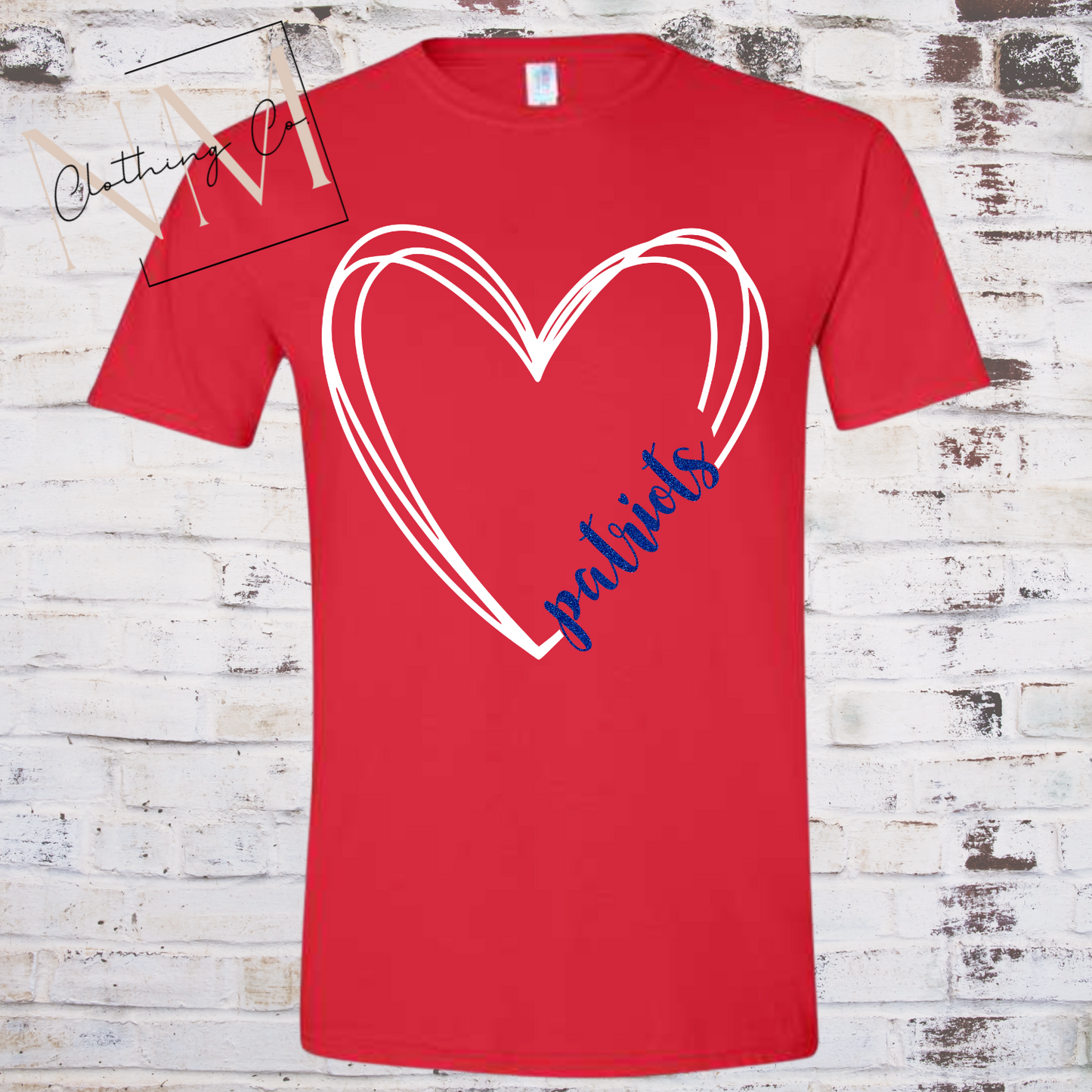 Patriots Heart Tee