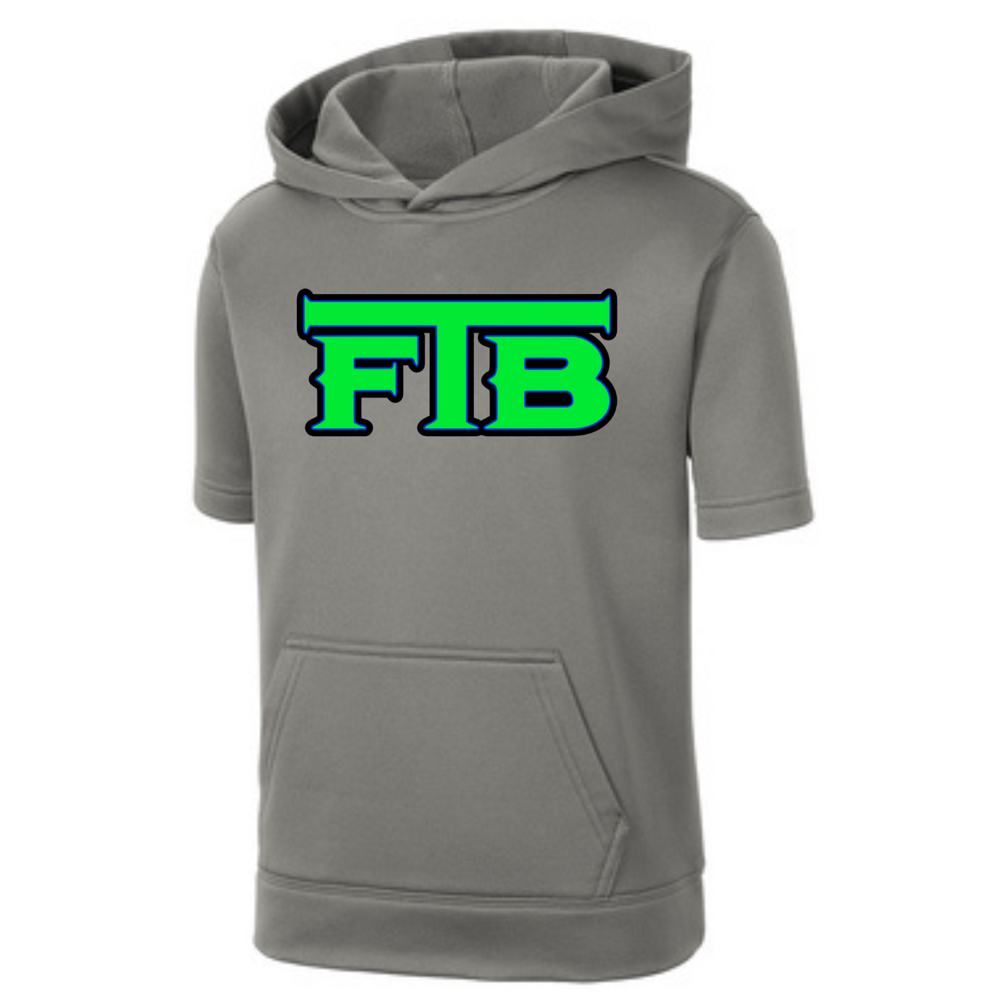 FTB Dri-Wick Short Sleeve Hoodie Adult