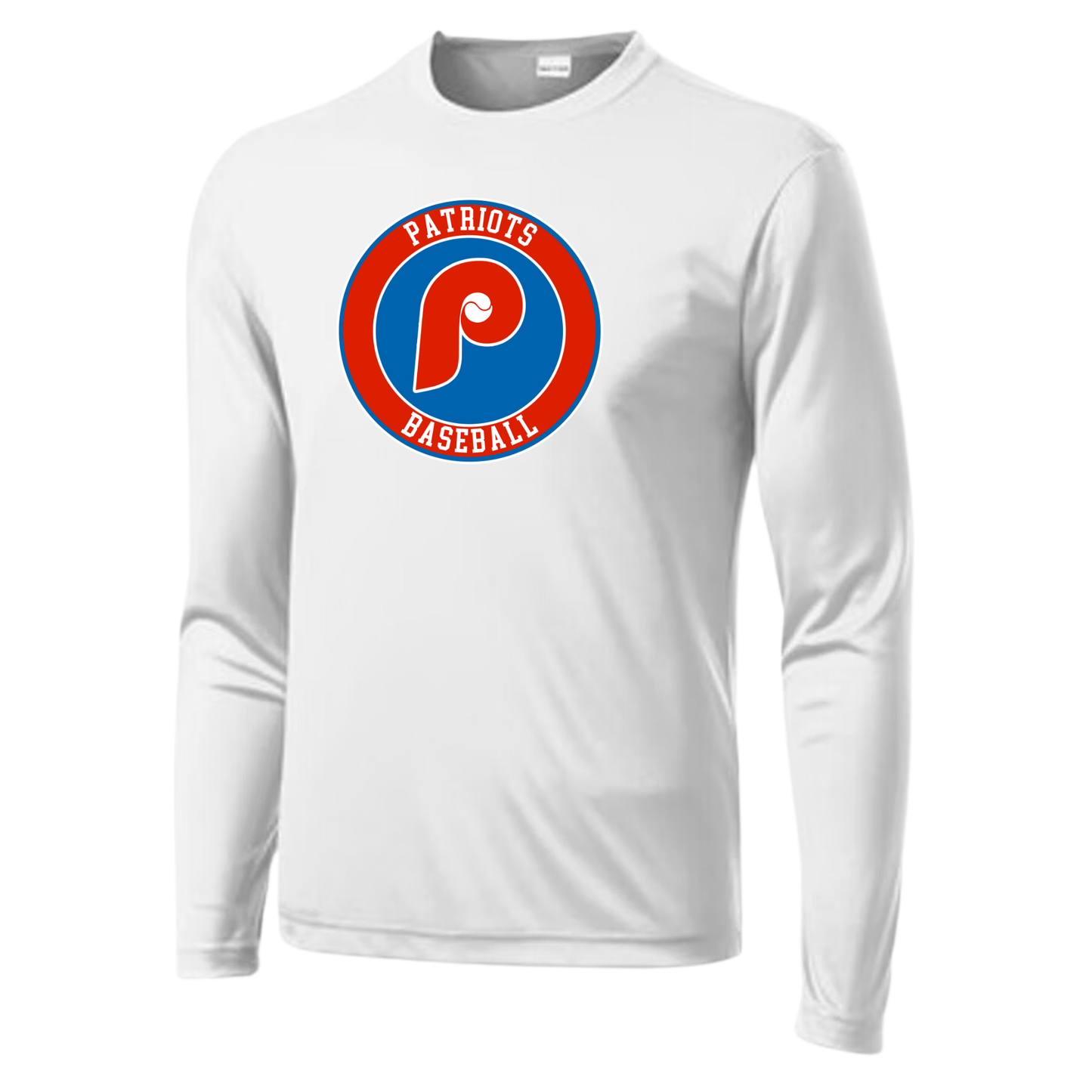 Patriots Circle Adult Long Sleeve Dri-Wick Tee