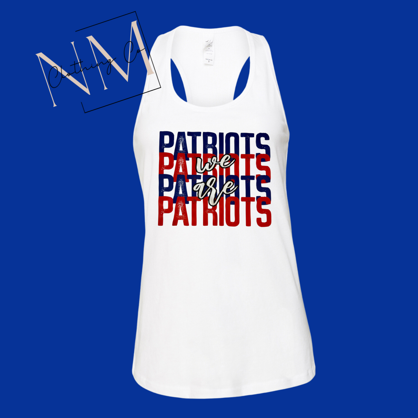 We Are Patriots Racerback Tank