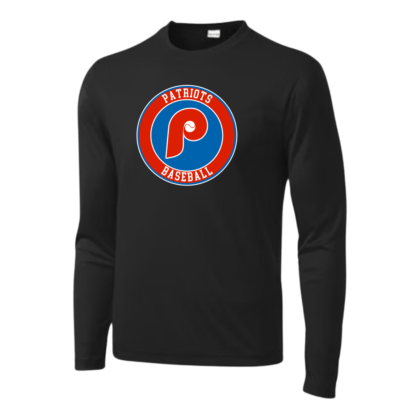 Patriots Circle Adult Long Sleeve Dri-Wick Tee