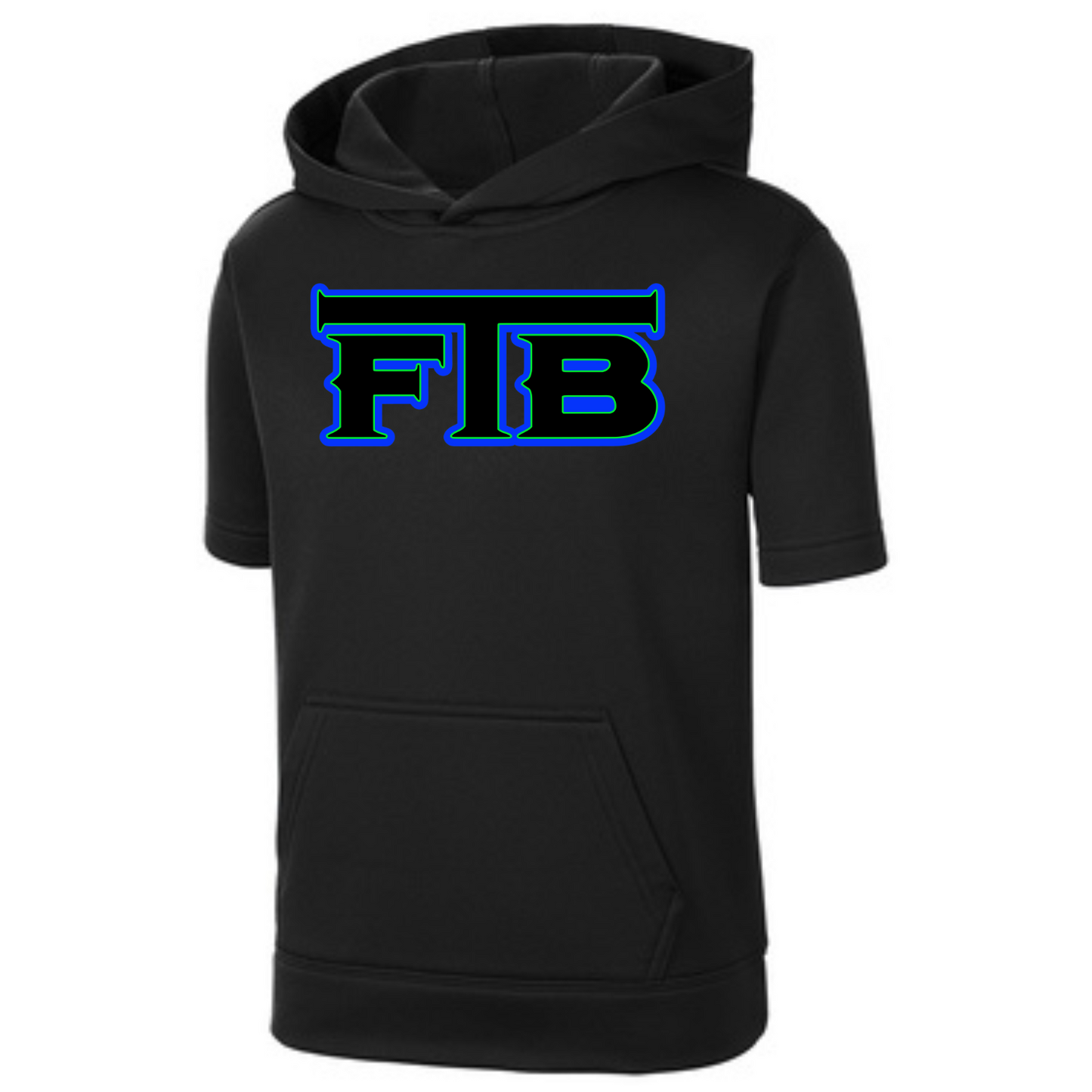 FTB Dri-Wick Short Sleeve Hoodie Adult