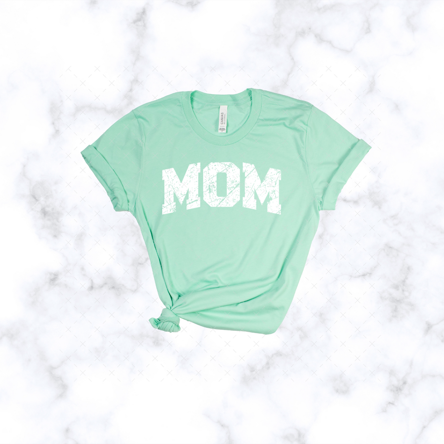 Mom Distressed Tee