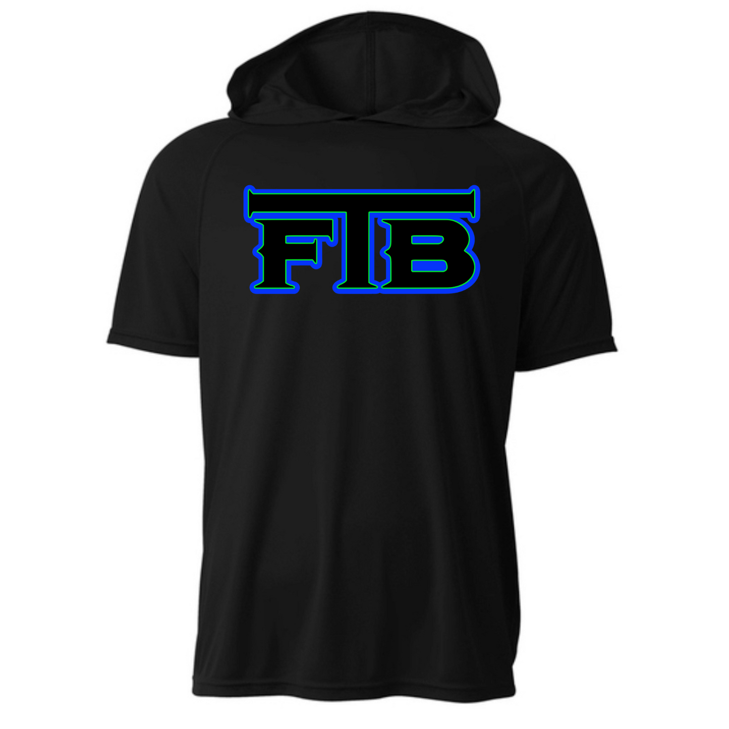 FTB Dri-Wick Short Sleeve Hooded T-Shirt Youth