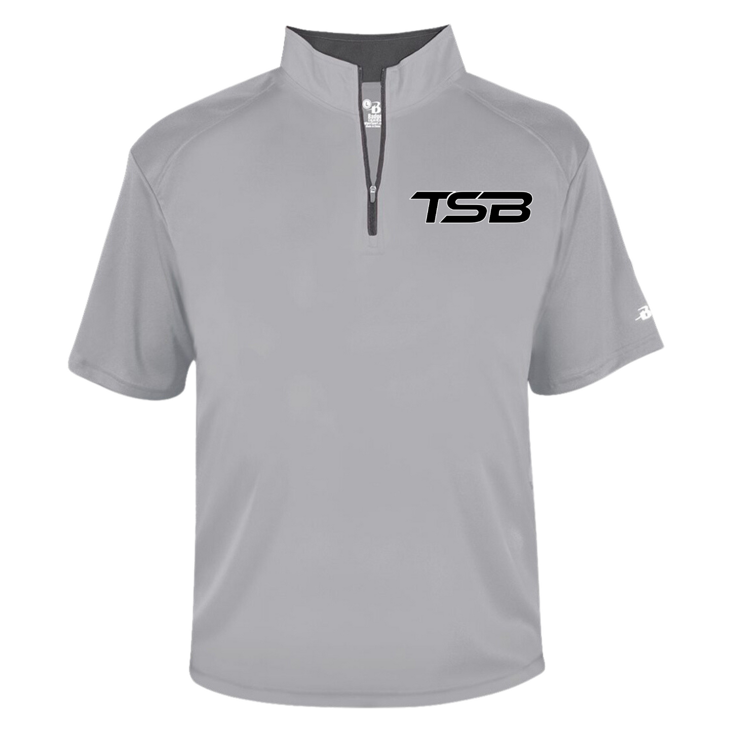 TSB Adult 1/4 Zip Short Sleeve Pullover