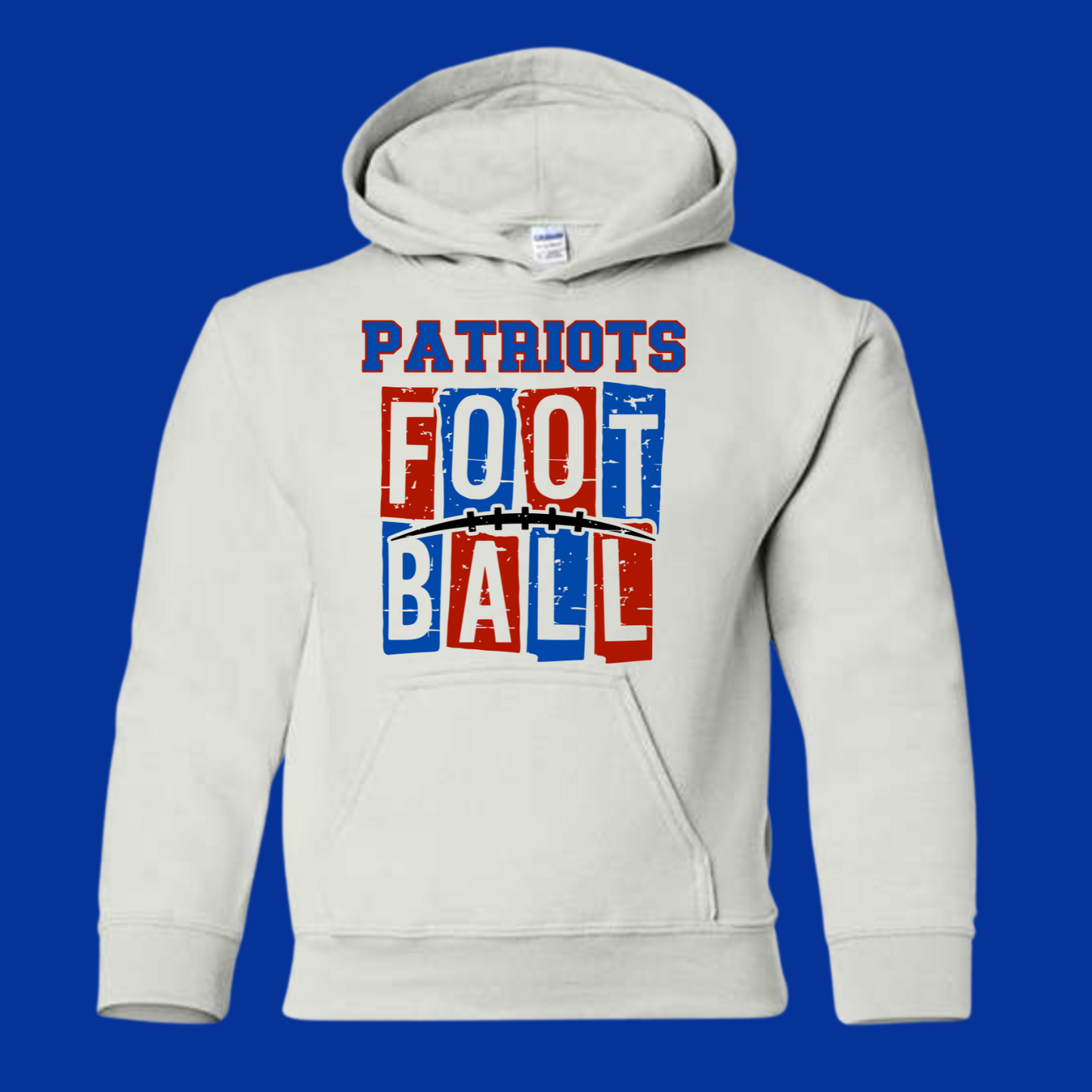 Patriots Grunge Hoodie Youth